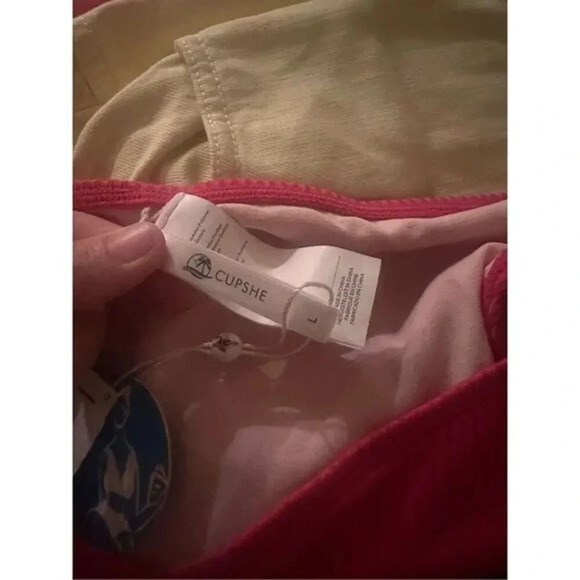 Cupshe Bikini Bottom Large NWT Coral - Picture 7 of 8